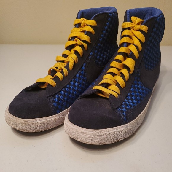 Nike Blazer Mid Woven Blackened Blue Size 7.5 main image 7